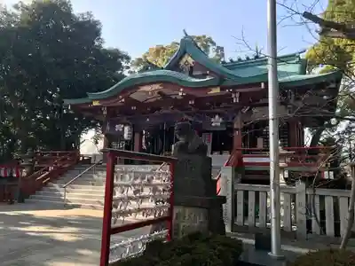 多摩川浅間神社の本殿・本堂