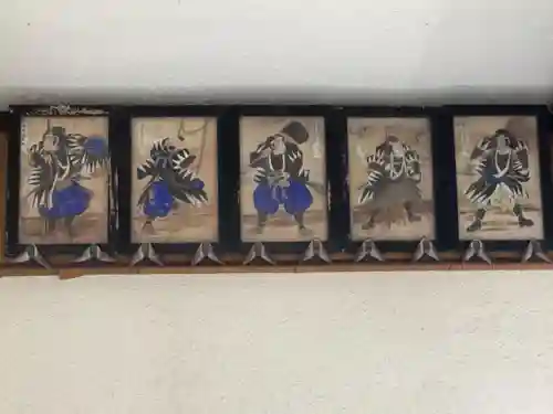 津田八幡神社の芸術