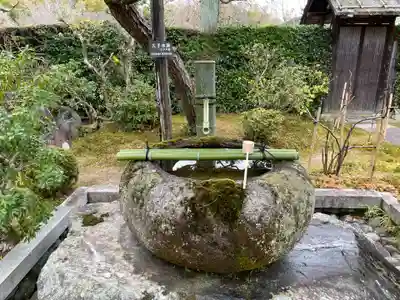 正法寺の手水舎