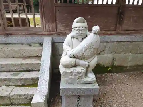 猿投神社の像