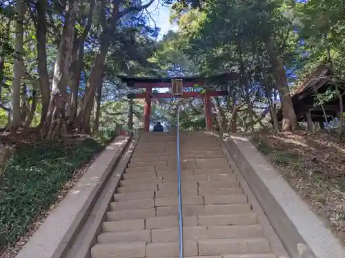 氷川女體神社の鳥居