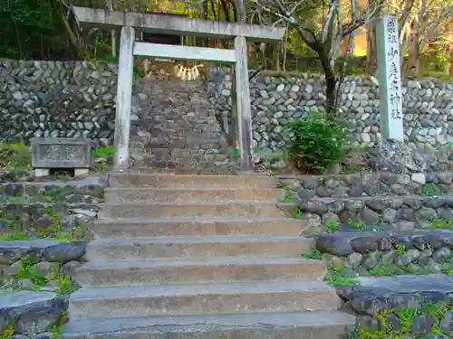 安櫻山御嶽神社の鳥居