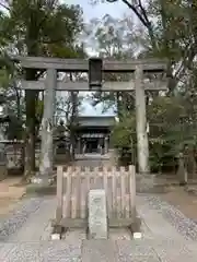 白幡天神社の鳥居