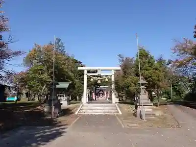 新十津川神社の鳥居