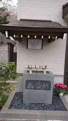 中村八幡宮の手水舎