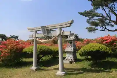 高柴山神社の鳥居