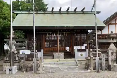 御井神社の本殿・本堂