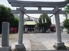 出来野厳島神社の鳥居