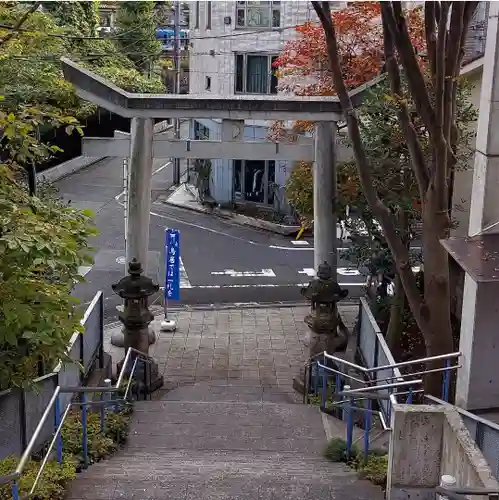 北谷稲荷神社の鳥居