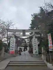 鎮守氷川神社の鳥居