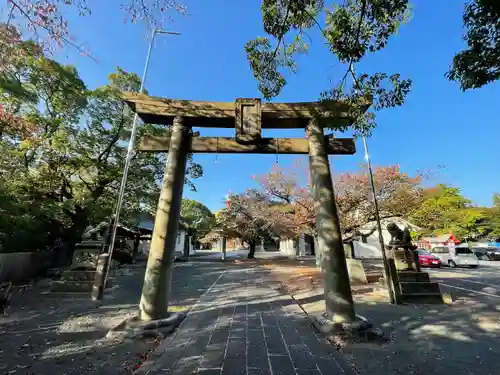 豊山八幡神社の鳥居