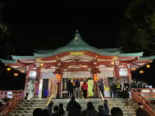 多摩川浅間神社の初詣