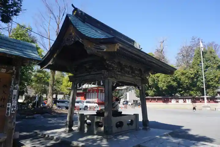 秩父神社の手水舎