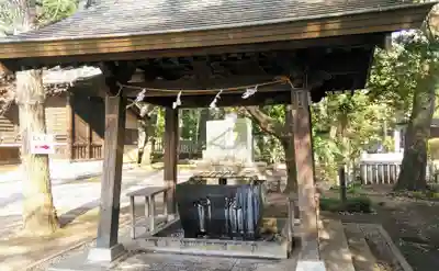 石神井氷川神社の手水舎