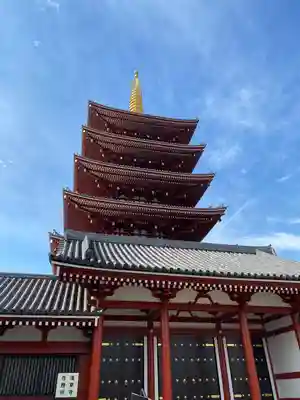 浅草寺の塔