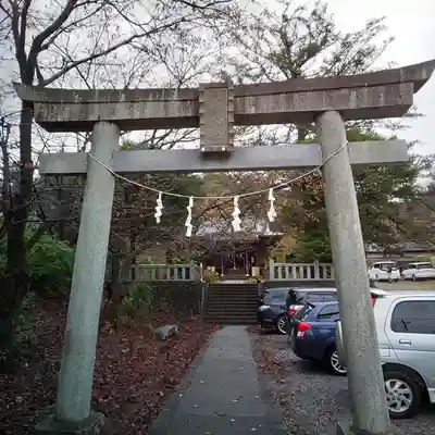 日光鹿島神社の鳥居