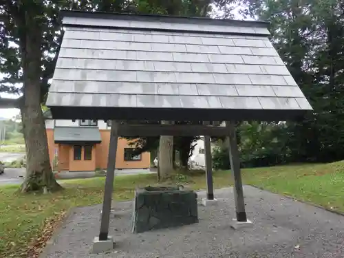 歌登八幡神社の手水