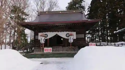 青森縣護國神社の本殿・本堂