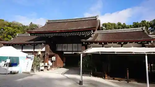 賀茂御祖神社（下鴨神社）の山門・神門