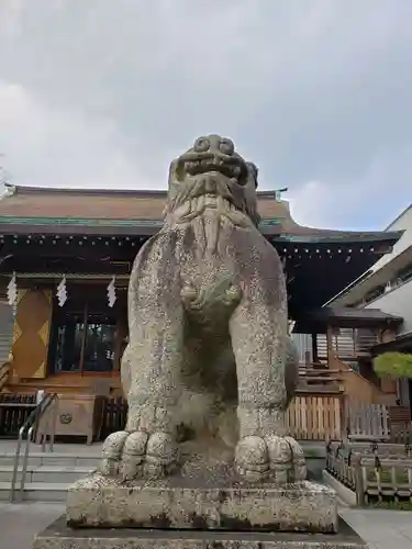 鎧神社の狛犬