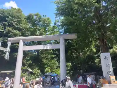 阿佐ヶ谷神明宮の鳥居