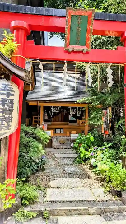 五十稲荷神社(栄寿稲荷神社)の本殿・本堂
