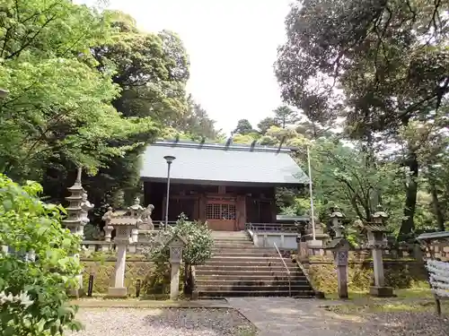 服部神社の本殿