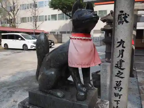 今益稲荷神社の狛犬