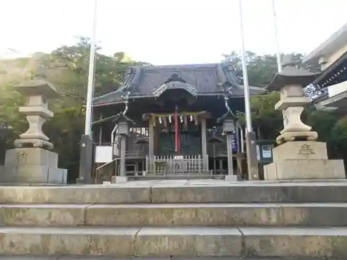諏訪神社の本殿・本堂