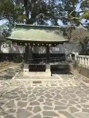 松陰神社の手水