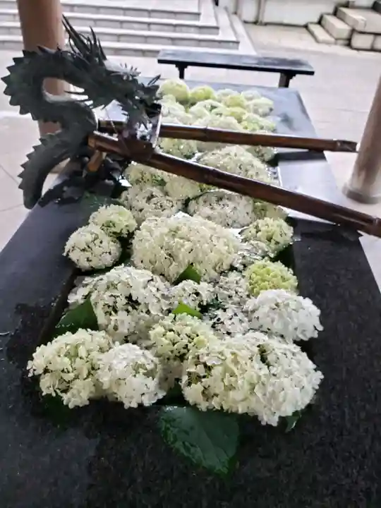 熊野神社の手水舎