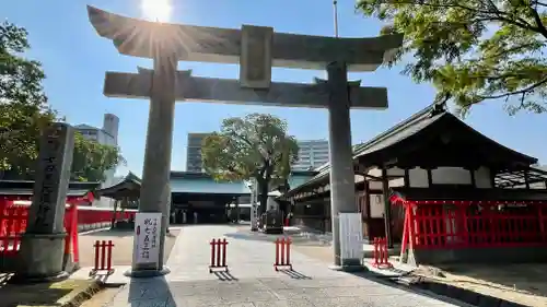 十日恵比須神社の鳥居