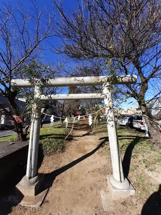 酒門神社の鳥居