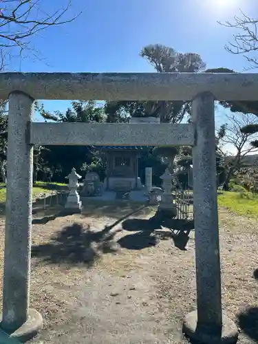 浅間神社の鳥居