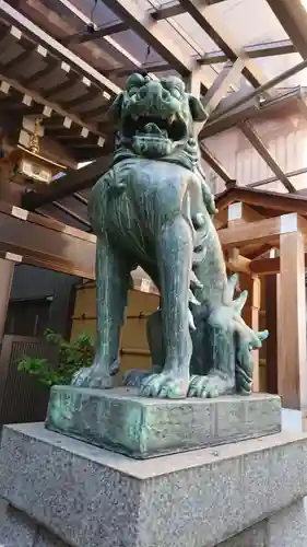 十番稲荷神社の狛犬