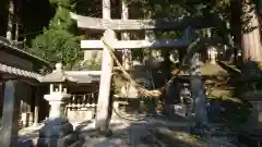 恵那神社の鳥居