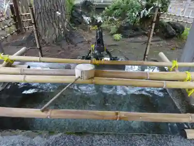 平塚三嶋神社の手水舎