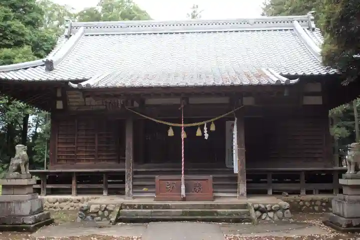 楡山神社の本殿・本堂