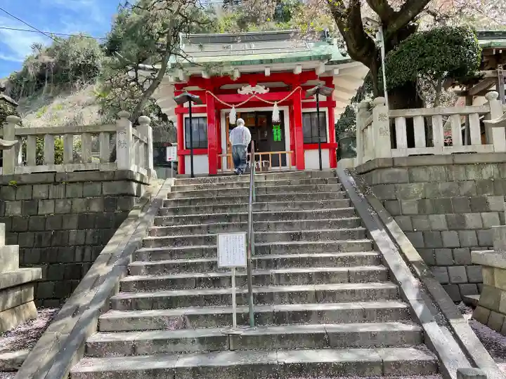 元町厳島神社の山門・神門