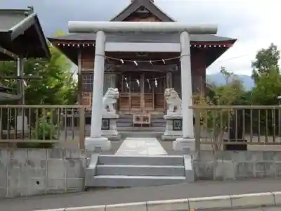 前高森八幡神社の鳥居
