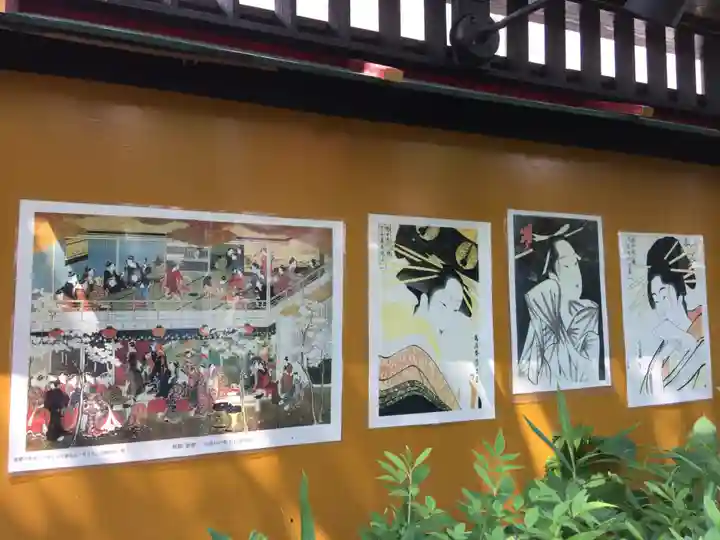 吉原弁財天本宮(吉原神社奥宮)の芸術
