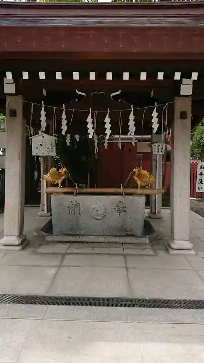 富岡八幡宮の手水舎