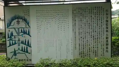 杉本寺の歴史