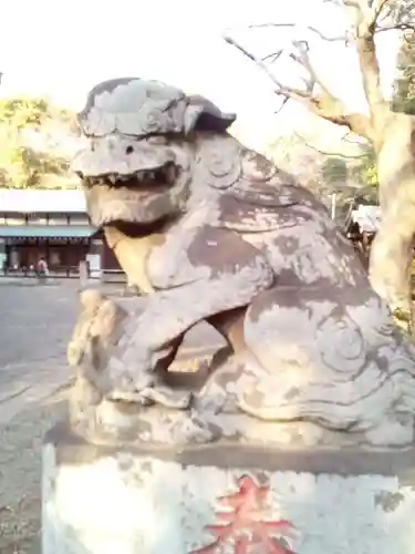 畑子安神社の狛犬