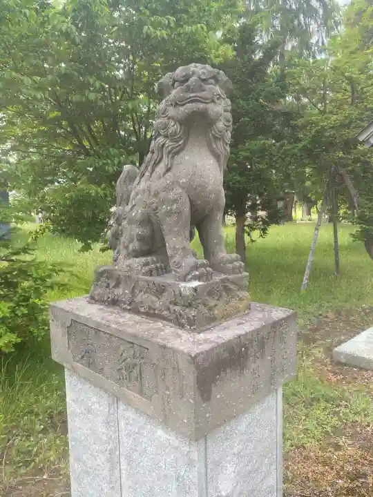 新十津川神社の狛犬