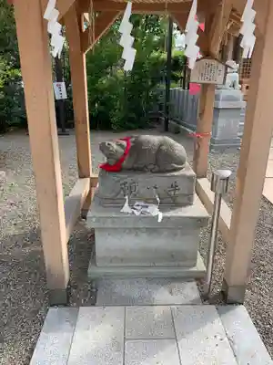 木田神社の狛犬
