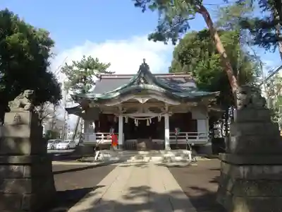 天沼八幡神社の本殿・本堂