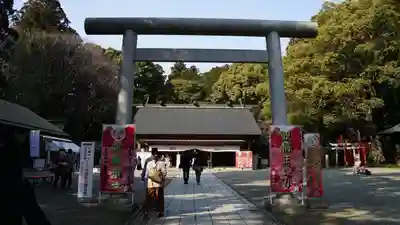 常磐神社の鳥居