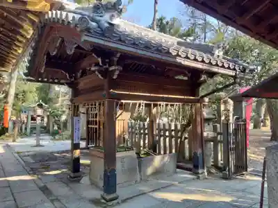 白雲神社の手水舎