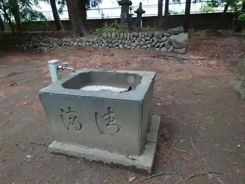 倭文神社の手水